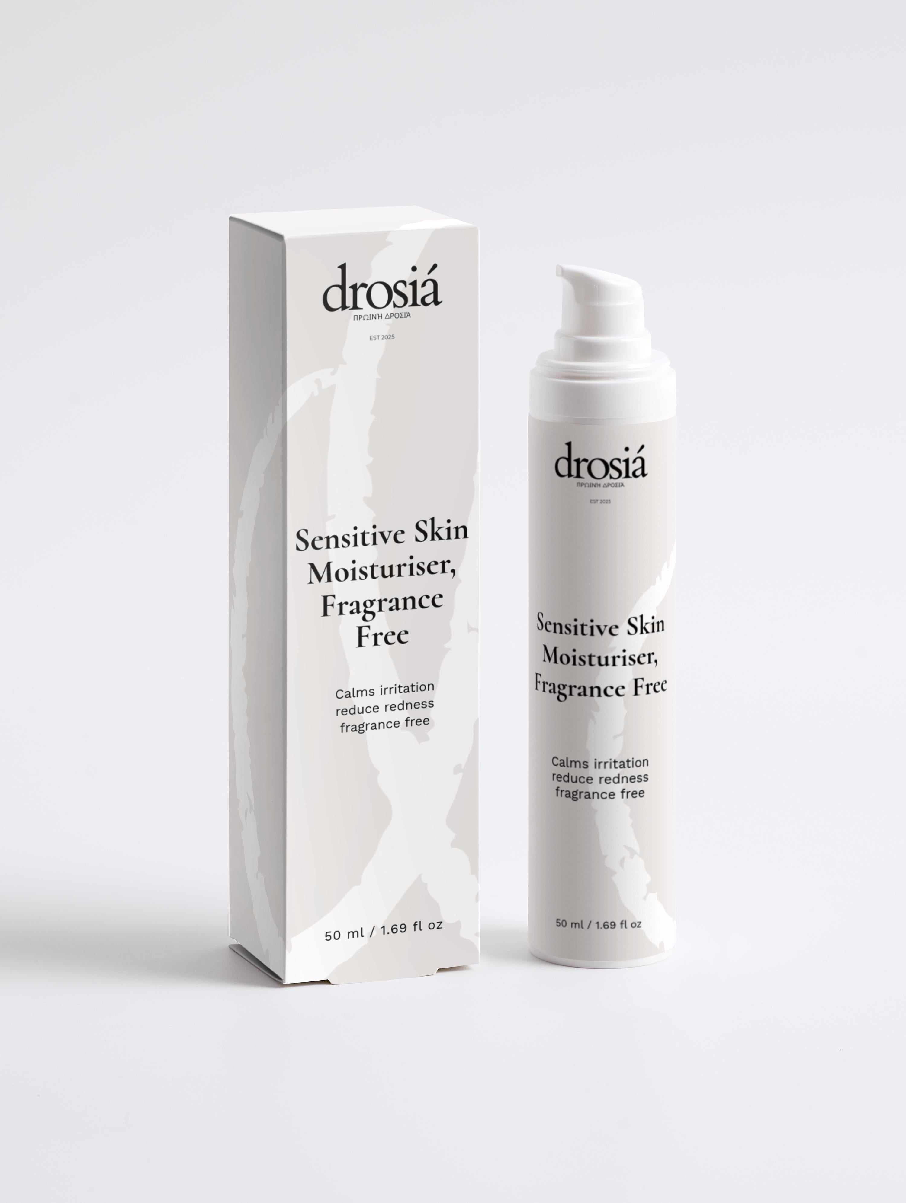 Sensitive Skin Moisturiser, Fragrance Free